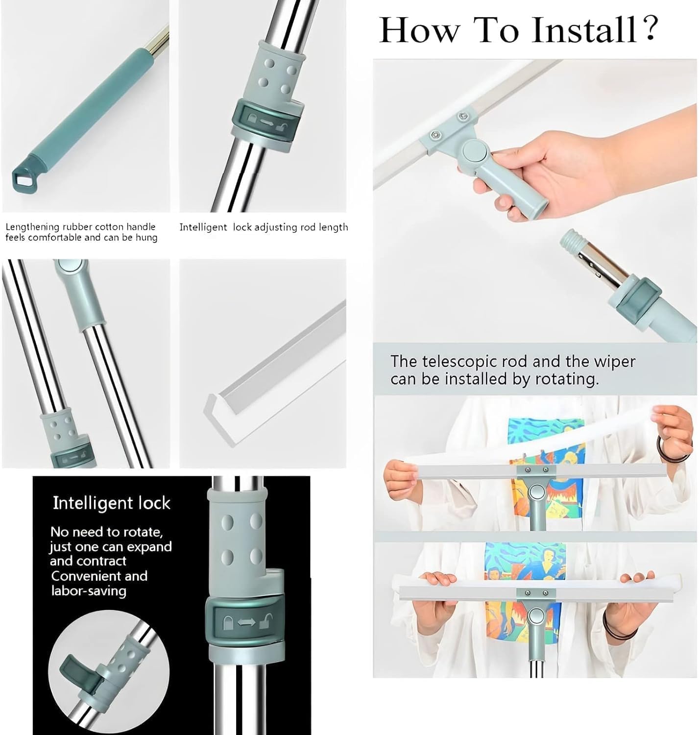 Magic Wiper – 2 in 1 Floor Cleaner