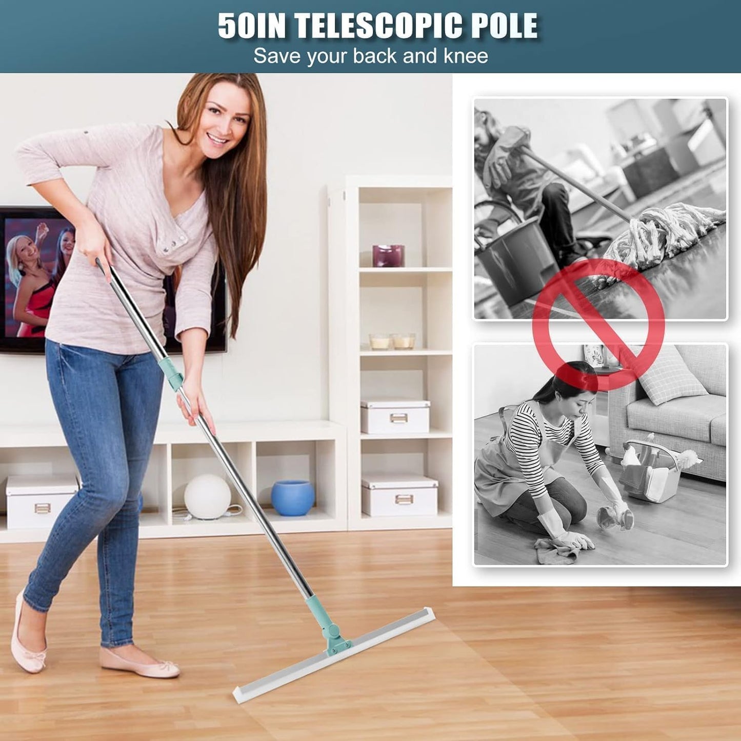 Magic Wiper – 2 in 1 Floor Cleaner